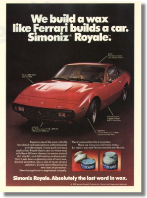 Ferrari Advertisement