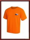 A1 GP Team Netherlands Flag T- Shirt Orange