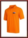 A1 GP Team Netherlands Flag Polo Shirt Orange