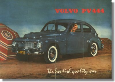 1956 Volvo PV444 Sales Sheet