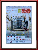 2007 Mille Miglia Poster